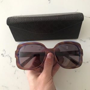 Gucci oversized sunglasses
